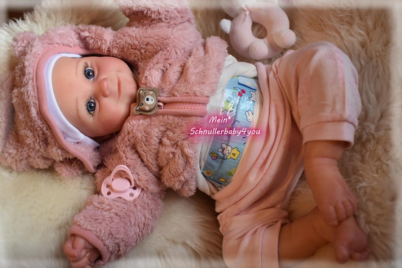 Sweet Marlene großes lebensecht realistisch wirkendes Baby Girl Toddler Reborn Babypuppe Bild 3