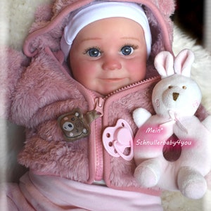 Sweet Marlene großes lebensecht realistisch wirkendes Baby Girl Toddler Reborn Babypuppe Bild 5