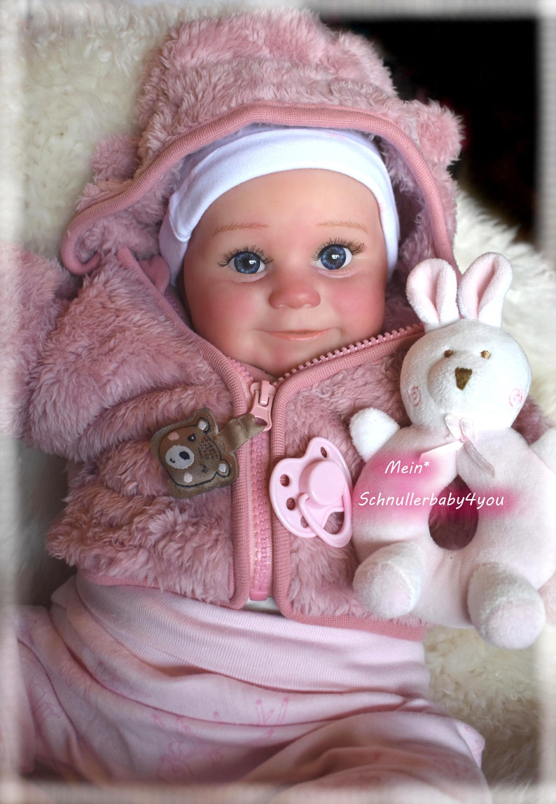 Sweet Marlene großes lebensecht realistisch wirkendes Baby Girl Toddler Reborn Babypuppe Bild 5