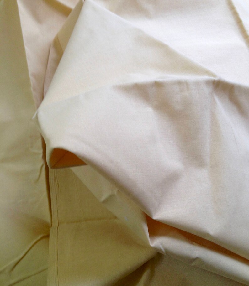Beige gray cotton fabric starched stiff fabric natural fiber Etsy