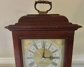 Vintage Sessions Carriage Mantle Clock Electric Model 47121 - for Parts, Restoration, Decor