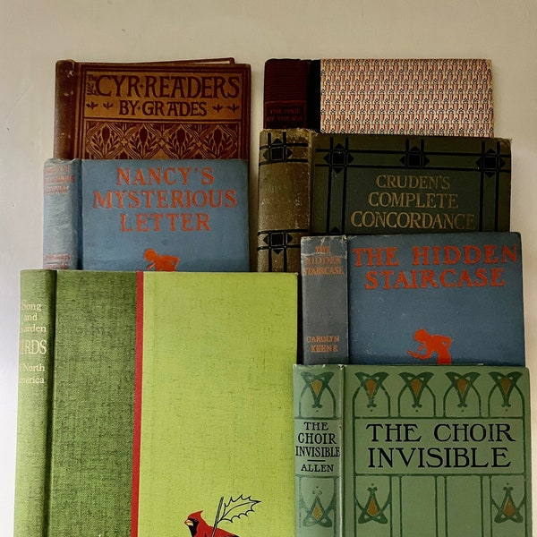 Book Covers - Antique and Vintage Hardcover - Junk Journal Covers - With Optional Reinforced Spine