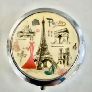 1960s Mirror Compact Paris Design
