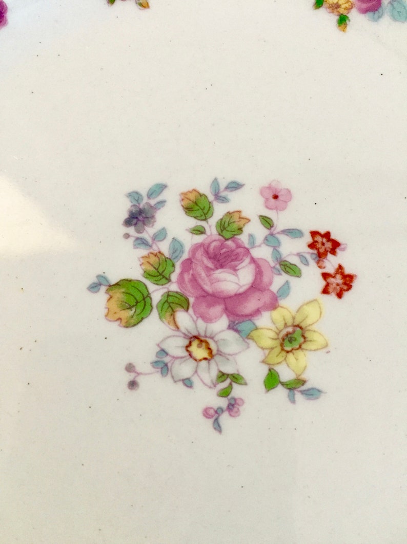 Bread and Butter Plate Antique China circa 1914 Dresden by W H Grindley /& Co
