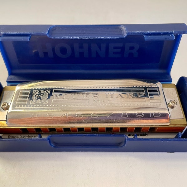 Hohner Blues Harp C with Case