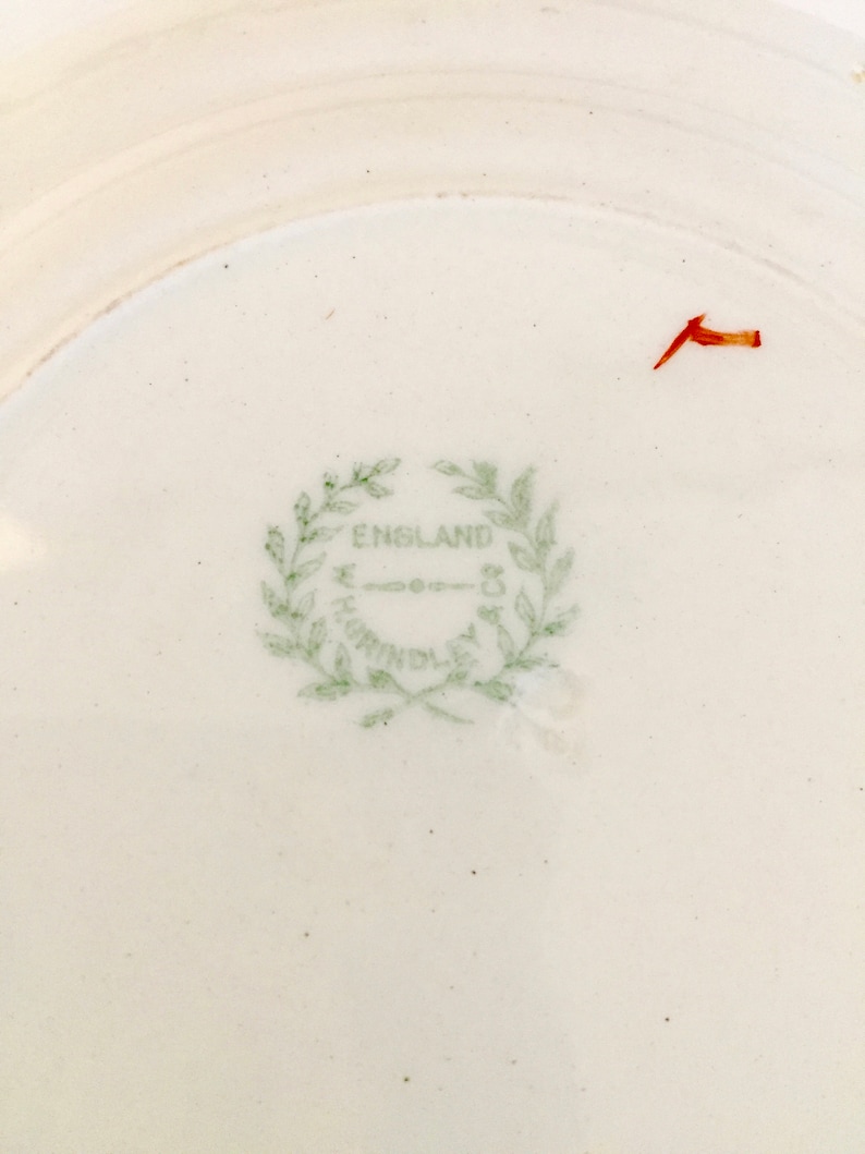 Bread and Butter Plate Antique China circa 1914 Dresden by W H Grindley /& Co