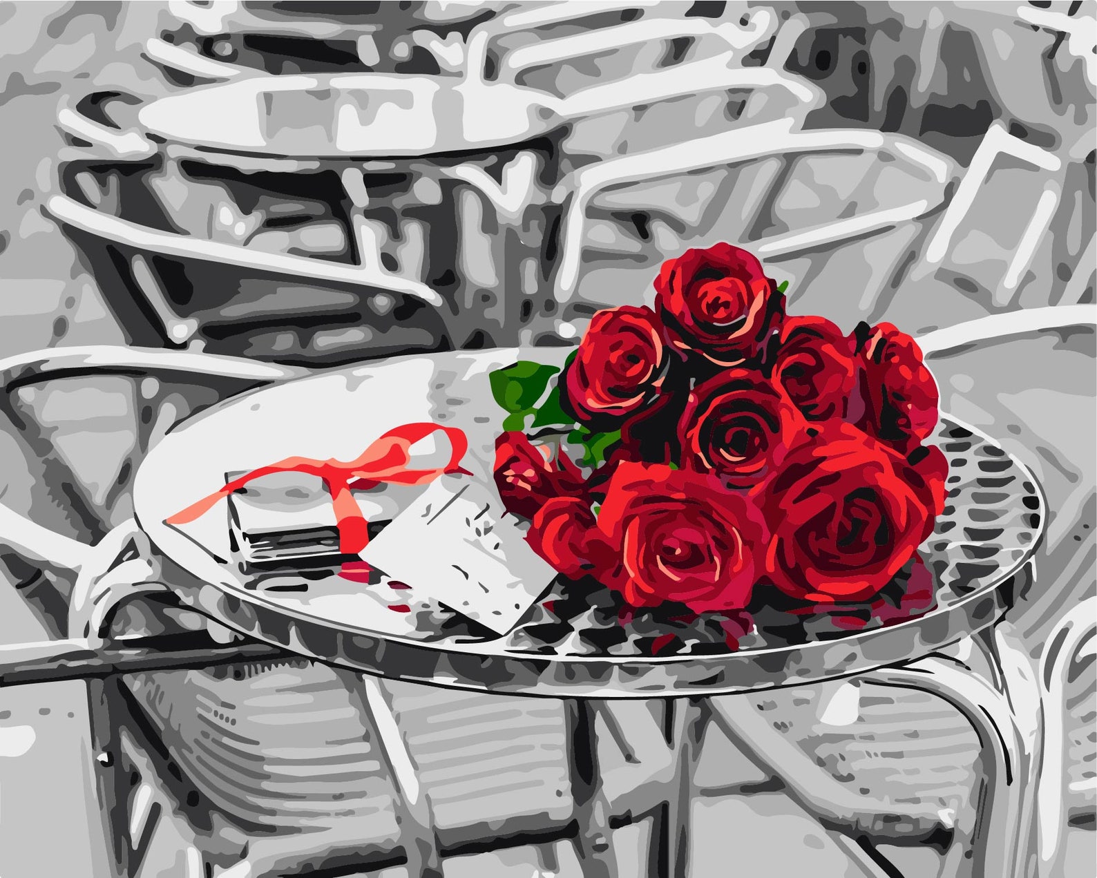 Framed Paint by Numbers for Adults and Kids DIY Oil Painting Gift Kits