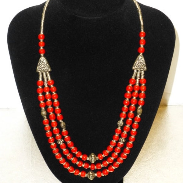 African Turkana Beads Necklace