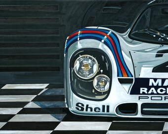 PORSCHE 917 in the shadow