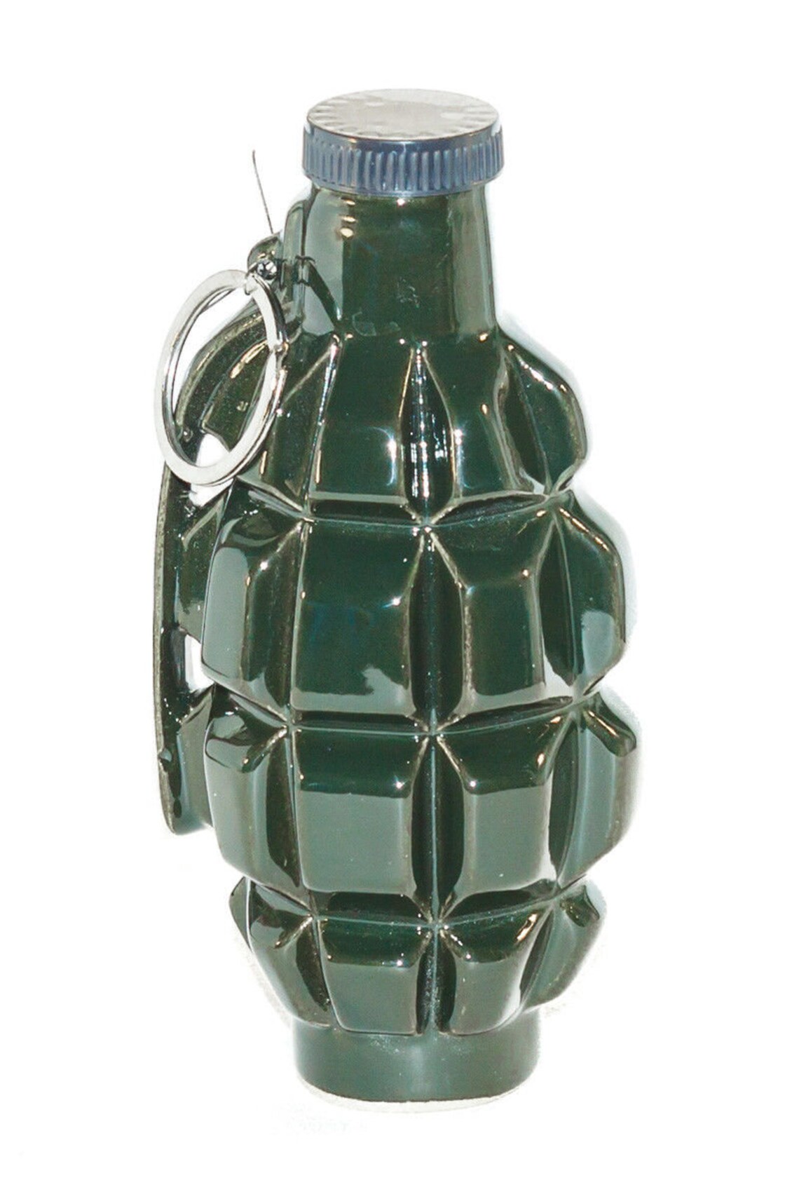 Ceramic bottle military style decanter grenade bomb Etsy
