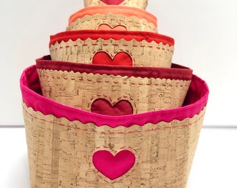 Princess Nesting Baskets PDF sewing pattern