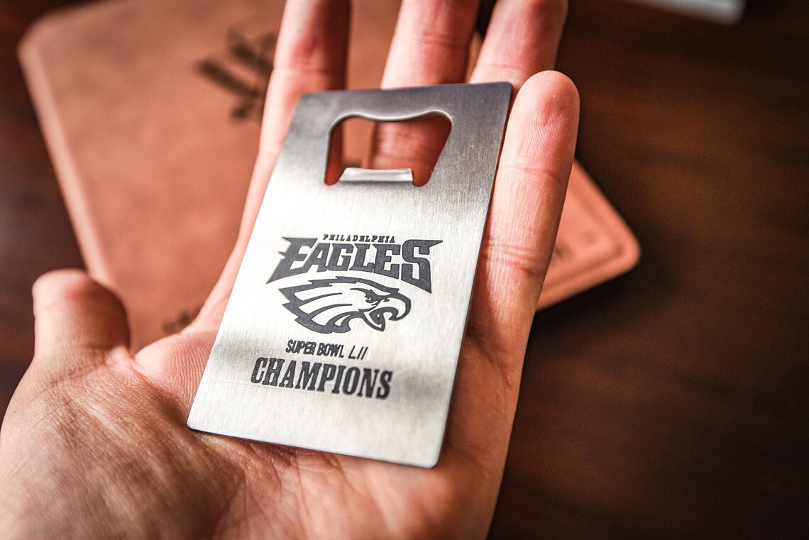 Philadelphia Eagles Super Bowl Bottle Opener Fits In Etsy