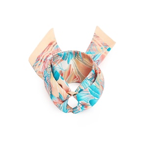 Gaia Silk Bracelet (Silk scarf, Handbag charm, Hair ribbon, mini tie, wristscarf)