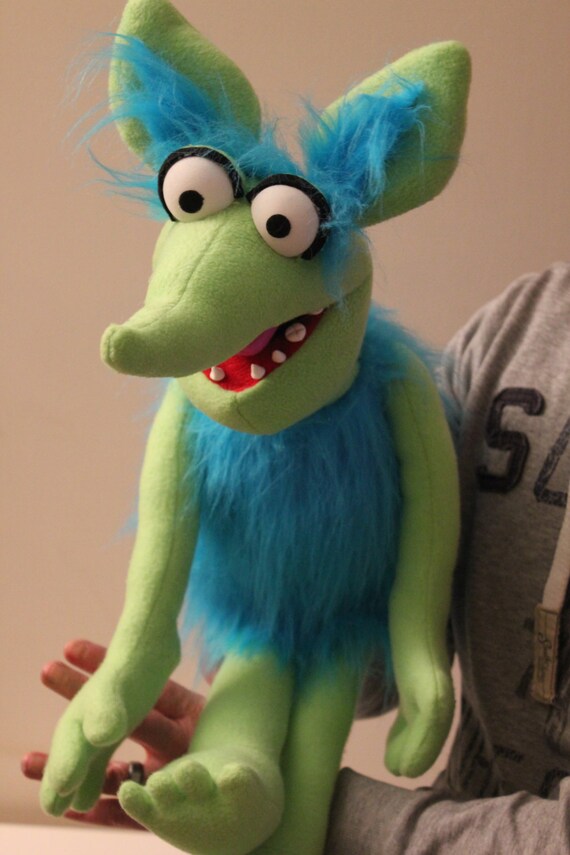 Custom Made Professional Monster Puppet ANY COLOUR Etsy