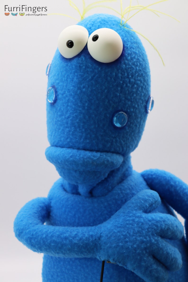 Professional Alien Puppet FurriFingers Puppets Etsy