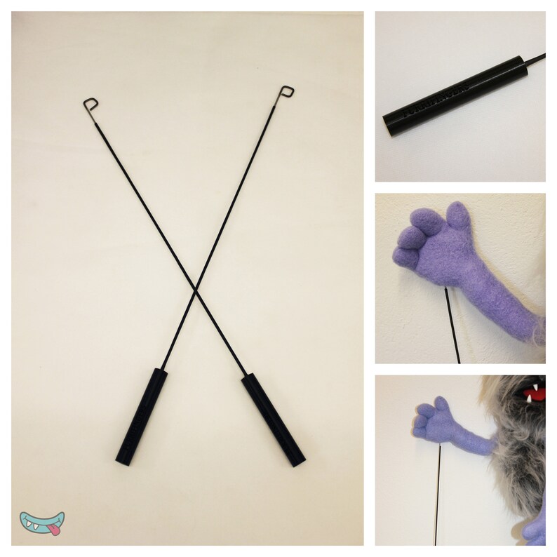 Professional Puppet Arm Control Rods Pair Etsy