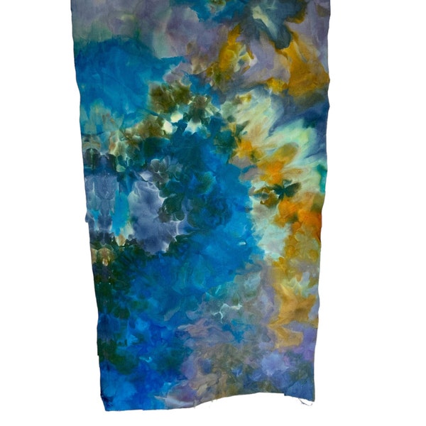 Hand Dyed cotton fabric- 2 pieces