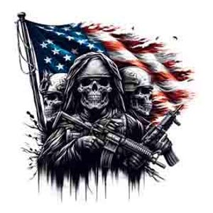 American Patriot Soldier military png Army png - Digital Art | PNG, JPEG & SVG | Instant Download and Wall Art skull png inderpenance