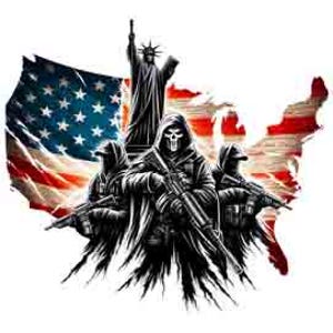 American Patriot Soldier military png Army png - Digital Art | PNG, JPEG & SVG | Instant Download and Wall Art skull png inderpenance