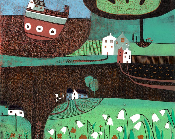 Original  Linocut Prints