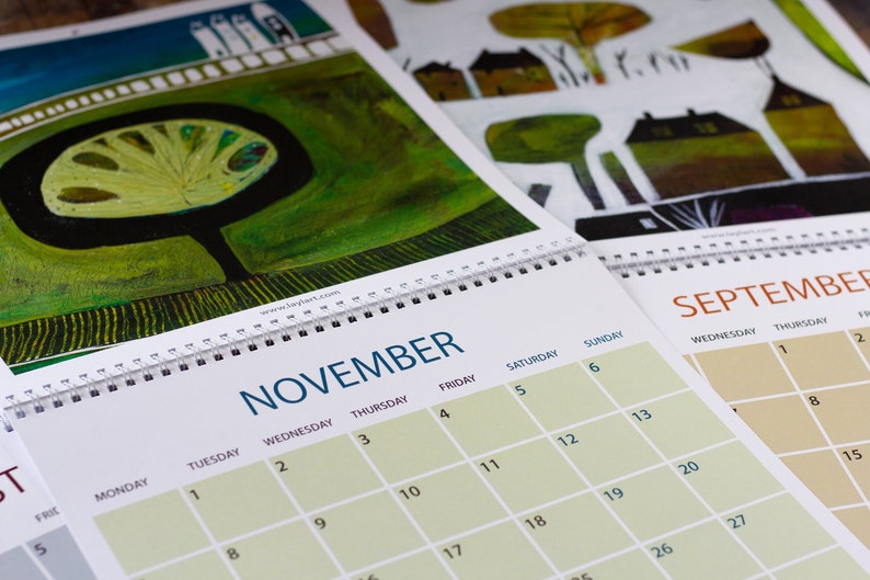 Large Wall Calendar 2022 Unique Square Calendar 2022 2022 Etsy