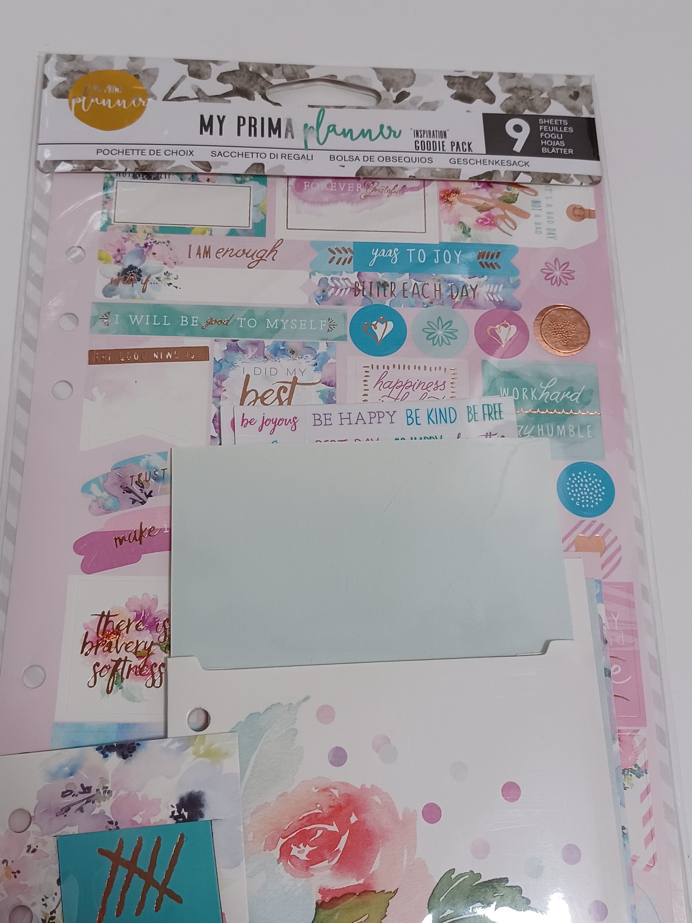My Prima Planner Embellishments-Magnetic Page Markers – The Yellow Violet  House