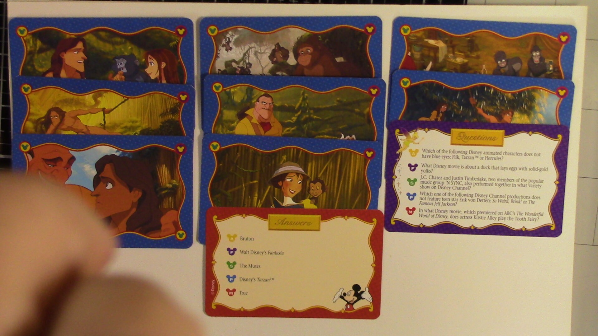 Disney's Tarzan Trivia Cards Ephemera Journal Movie - Etsy Disney's Tarzan Trivia Cards Ephemera Journal Movie - Etsy