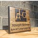 Business Logo Signs Routed Wood Signs Inset Letters Carved - Etsy
