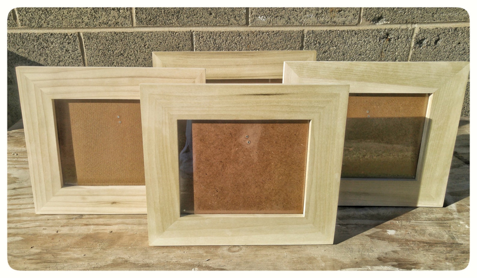Poplar Frames 8x10 Poplar Frames 4 Poplar Frames Bulk Wood Etsy