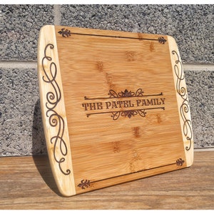 Personalized Cutting Board, Engraved Cutting Board, Wedding Gift, Bridal Shower Gift, Custom Cutting Boards, Carved Cutting Board, Weddings