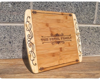 Personalized Cutting Board, Engraved Cutting Board, Wedding Gift, Bridal Shower Gift, Custom Cutting Boards, Carved Cutting Board, Weddings