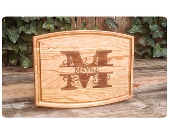 Personalized Cutting Board, Engraved Cutting Board, House Warming Gift, Wedding Gift, Custom Cutting Boards, Carved Cutting Board, Wood Tray