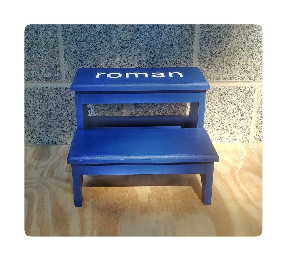 Custom Step Stool Kids Step Stool Engraved Step Stool Small | Etsy