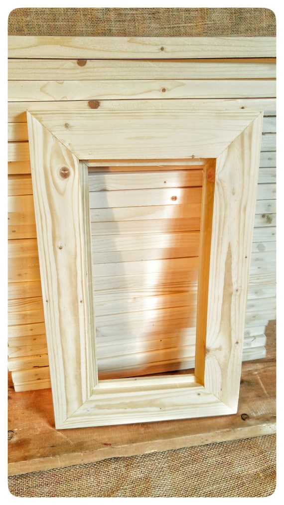 25 Wood Frames, No Hardware or Glass, Bulk Wood Frames, 5x10 Wood