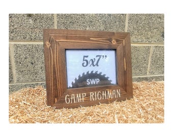 Personalized Frame, Wedding Frame, Wedding Gifts, Custom Wood Frame, Rustic Wedding Gift, Desktop Frames, Custom Wedding Frame, Rustic