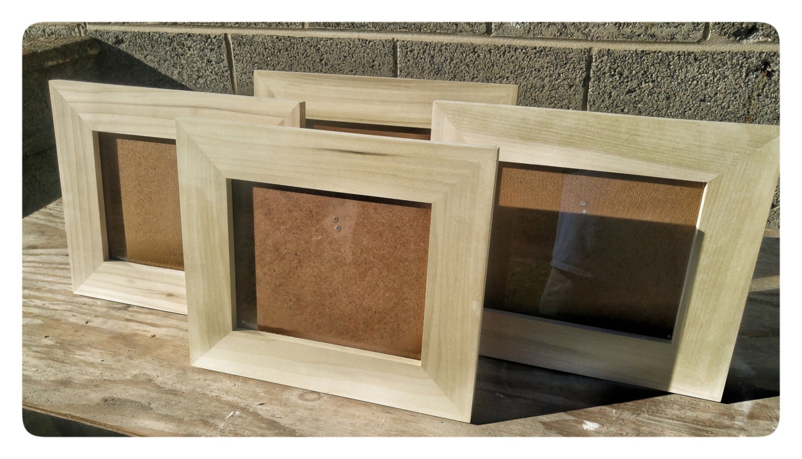 Poplar Frames 8x10 Poplar Frames 4 Poplar Frames Bulk Wood Etsy