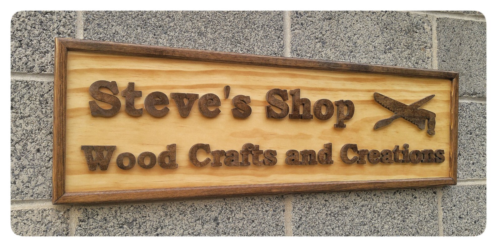 Custom Shop Sign Custom Wood Sign Custom Wall Sign Outdoor Etsy