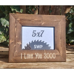 Personalized Frame, Wedding Frame, Wedding Gifts, Rustic Wood Frame, Rustic Wedding Gift, Desktop Frames, Custom Wood Frames, Rustic Frames
