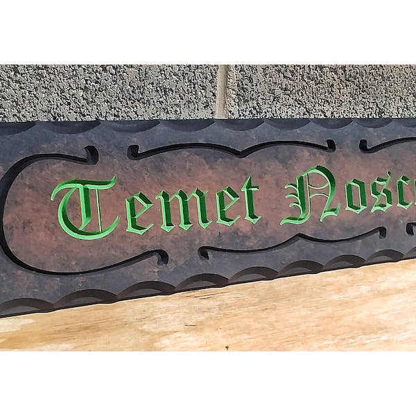 El signo De Matriz, Cartas Inset, Signos Profesionales, Arte Matrix, Signo de Madera Matrix, Signo de Madera Rústica, Signos de Taller de Madera, Reproducciones de Signos