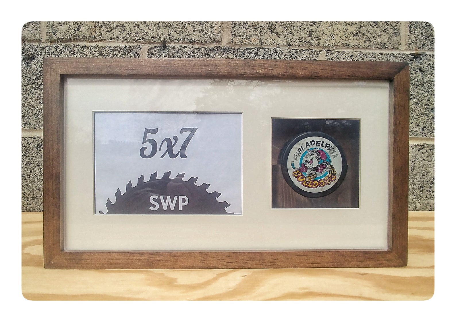 Rustic Hockey Frames Hockey Puck Frame Hockey Box Frame Box Etsy