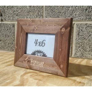 Personalized Frame, Wedding Frame, Wedding Gifts, Custom Wood Frame, Rustic Wedding Gift, Desktop Frames, Custom Wedding Frame, Rustic