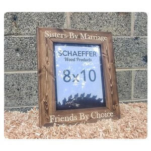 Personalized Frame, Wedding Frame, Wedding Gifts, Custom Wood Frame, Rustic Wedding Gift, Desktop Frames, Wedding Frame, Fathers Day Gifts
