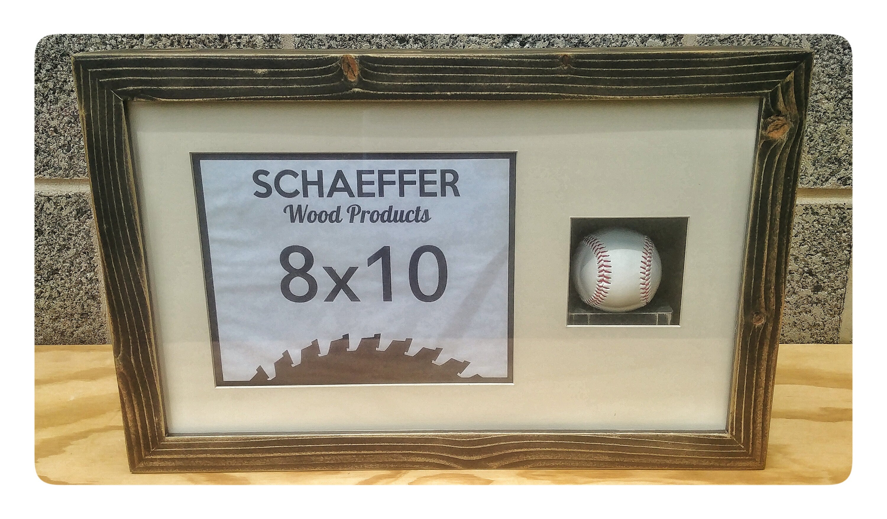 Baseball Frame Rustic Sports Frames Baseball Box Frame Etsy Ireland