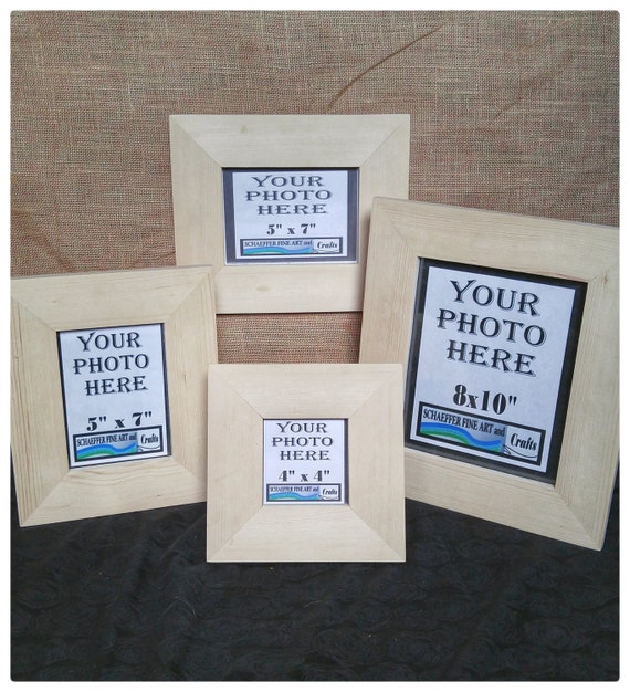 8x10 Frames No Hardware Or Glass Wood For Blank Image 0