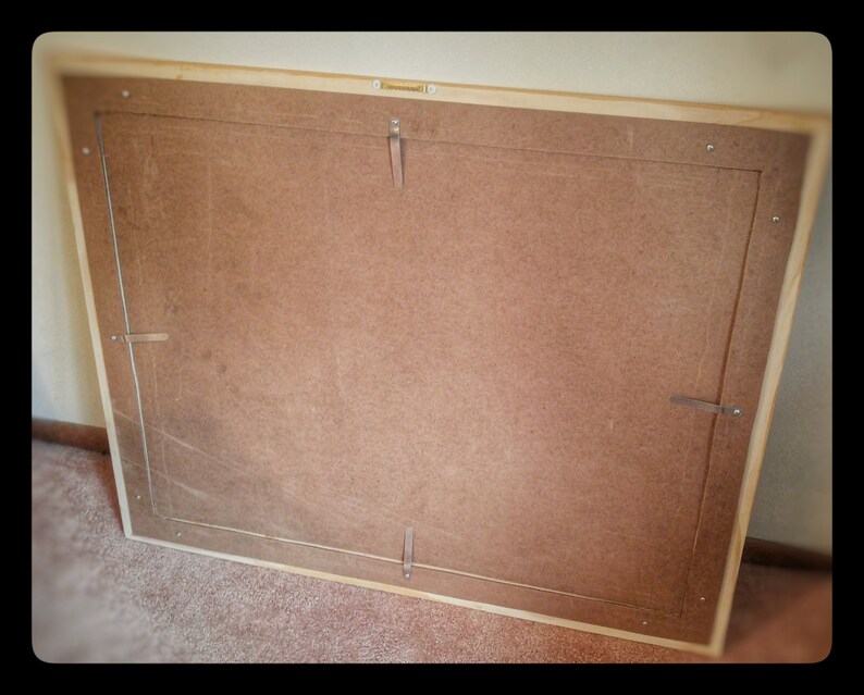 Large Picture Frame Large Stained Frames Large Wood Frames Frame for Pictures Custom Picture Frame Square Wood Frames