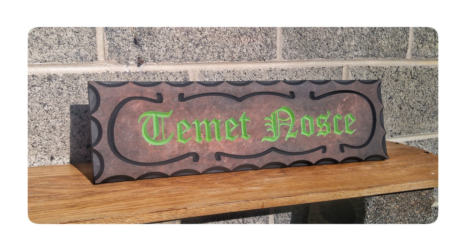 The Matrix Sign, Inset Letters, Professional Signs, the Matrix Art