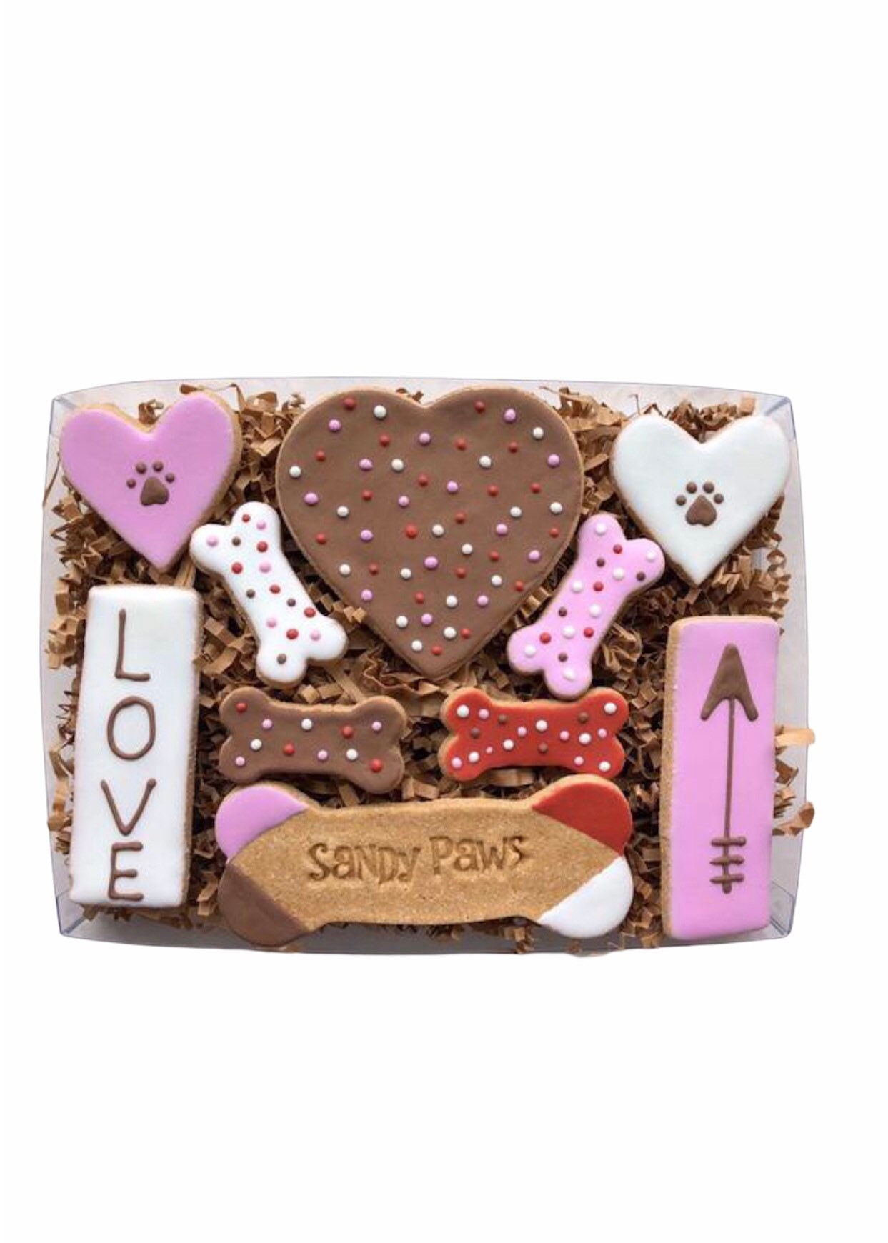 Valentine Dog Treats Gourmet Dog Cookies Decorated Dog Treats Organic Dog Biscuits Pet Valentines Day Gift Box K9 Cookies Dog Gift Etsy Canada