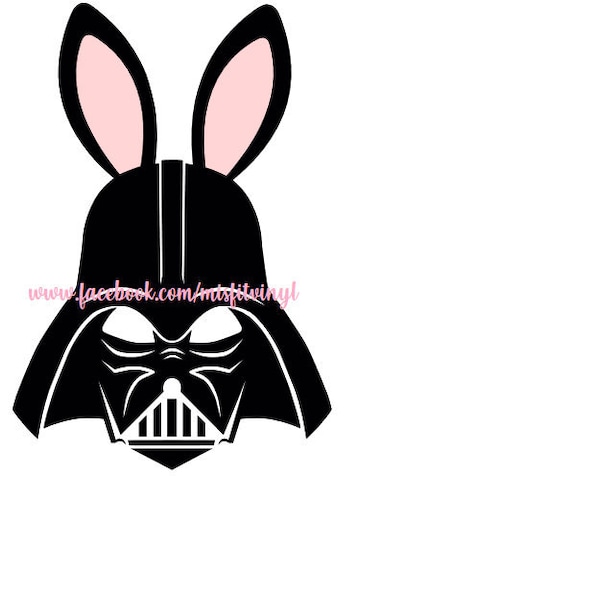 lapin dark vador svg| Dark Vador svg| star wars svg| pâques svg| star wars pâques svg| svg pour cricut| téléchargement numérique| drôle svg