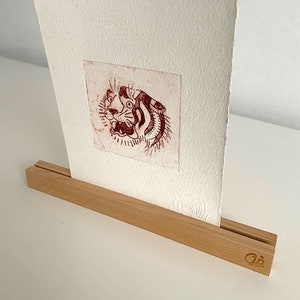 Support en bois pour carte postale de 10, 15 et 21 cm