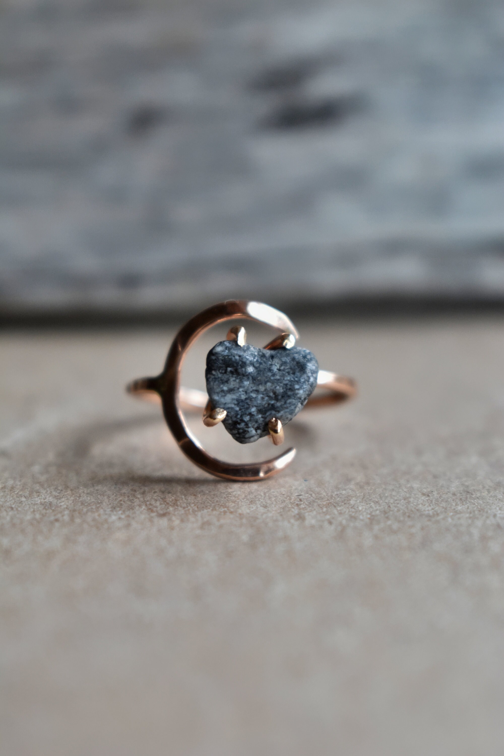 Moon Rock Ring Etsy Canada